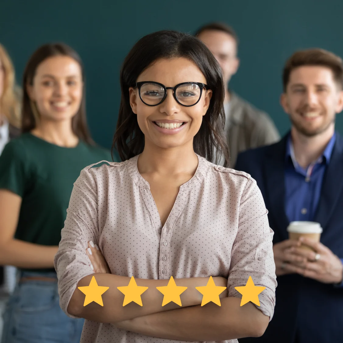 LearnWorlds reviews hero image with stars