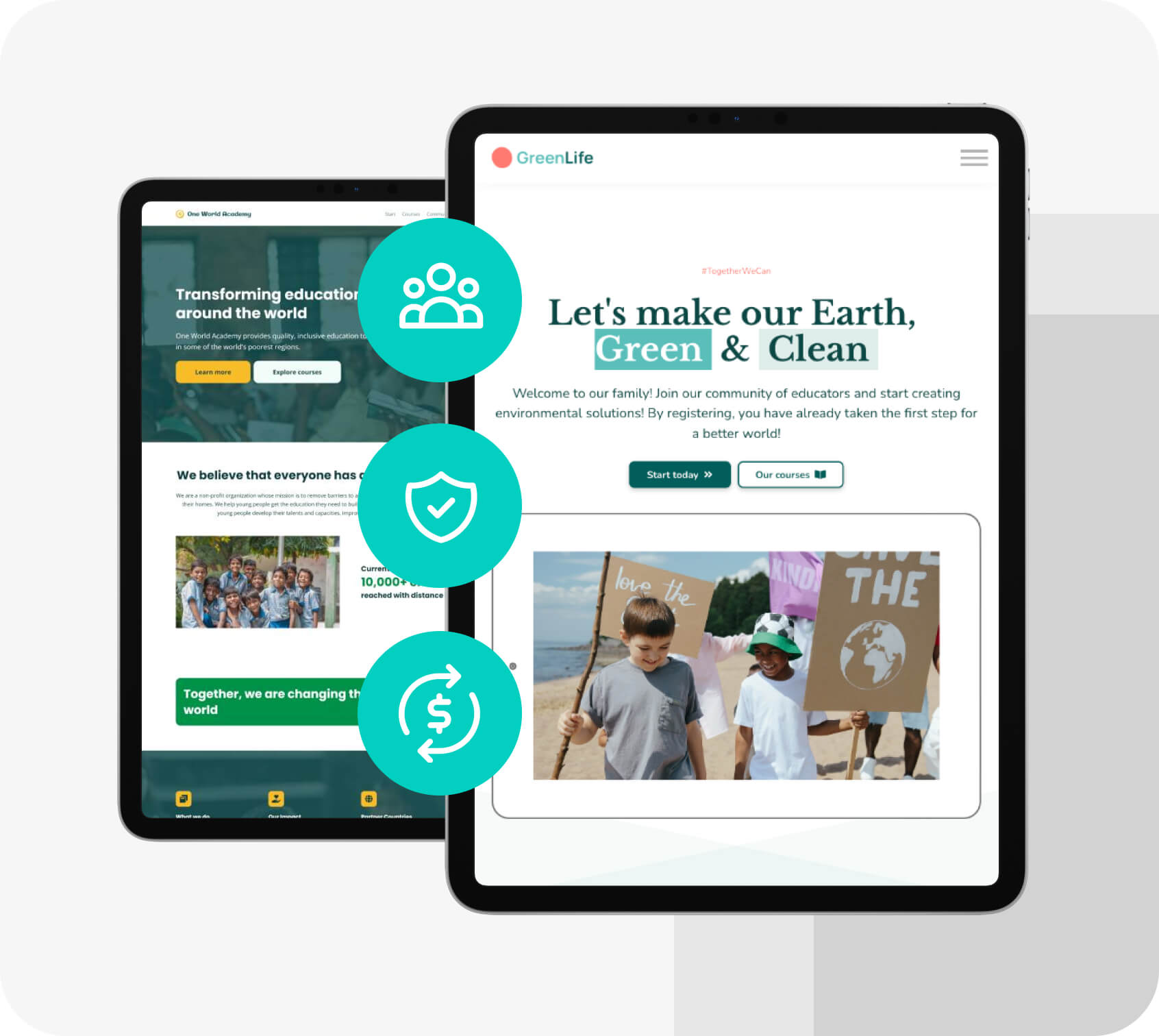 An example of a nonprofit academy training for climate activism.
