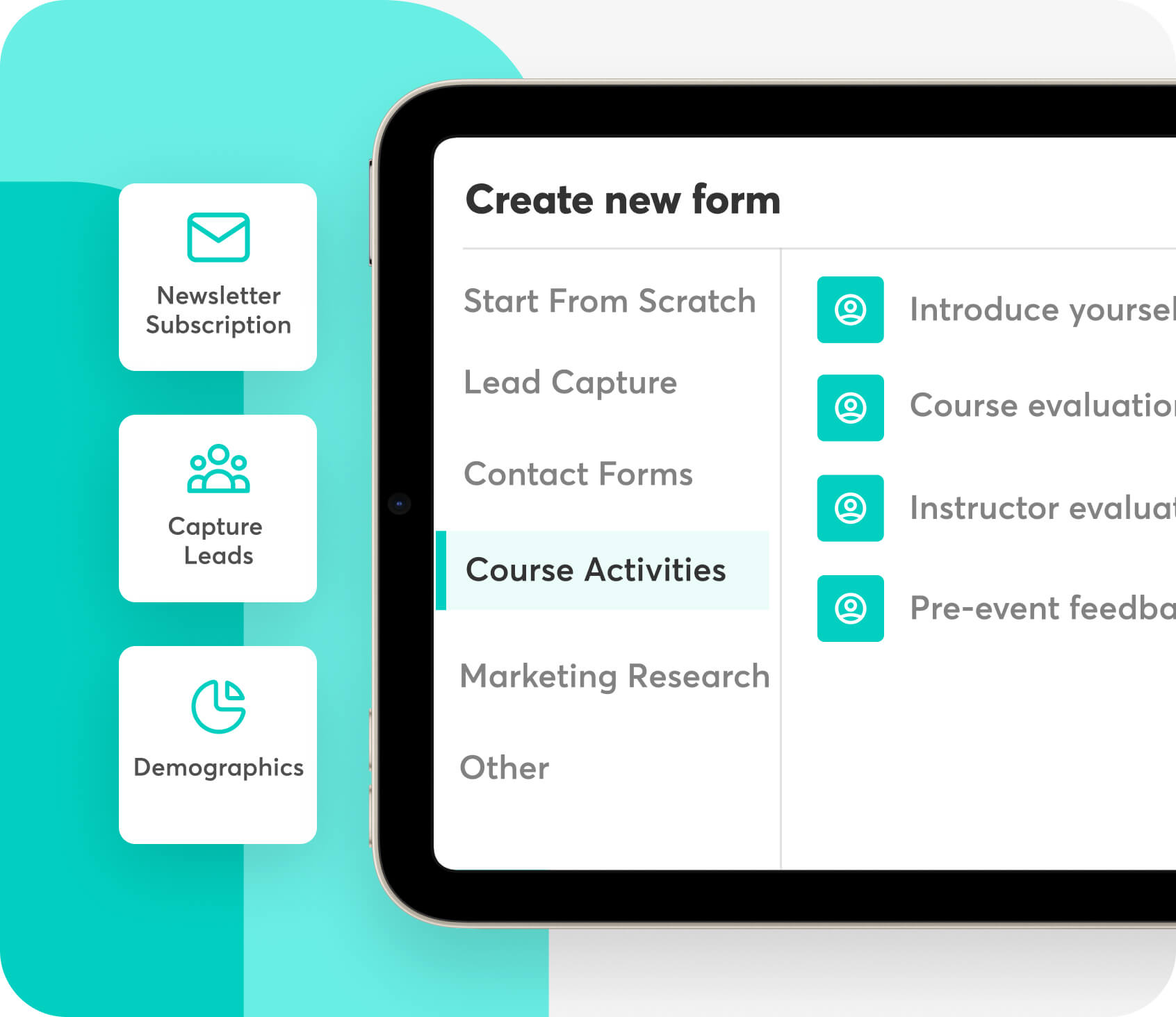 Form & Survey Builder Tools for Online Courses - LearnWorlds