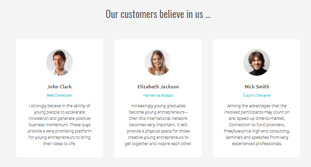 Testimonial Template