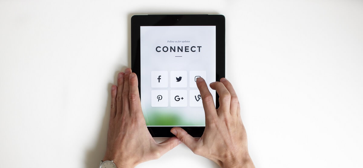 Connect on social media