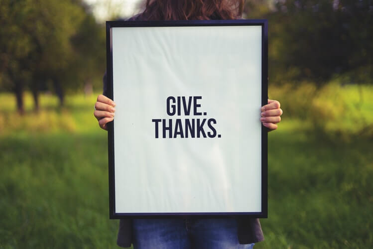 Importance of a thank you after purchase