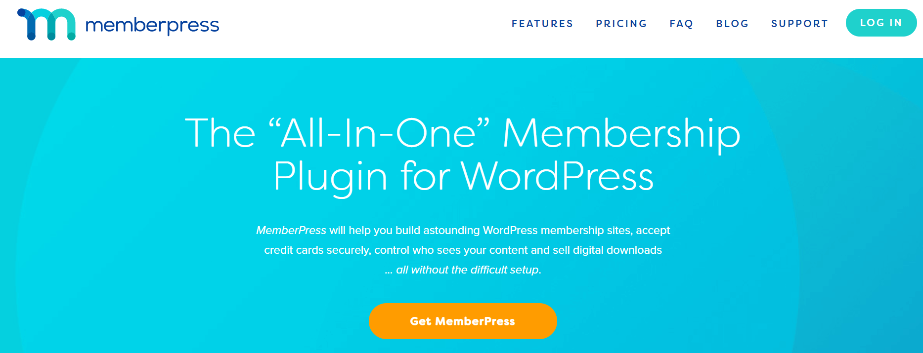 A screenshot showing a part of LearnPress's website.