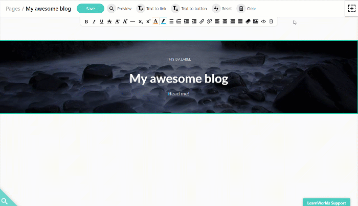 LearnWorlds Blog Home Page