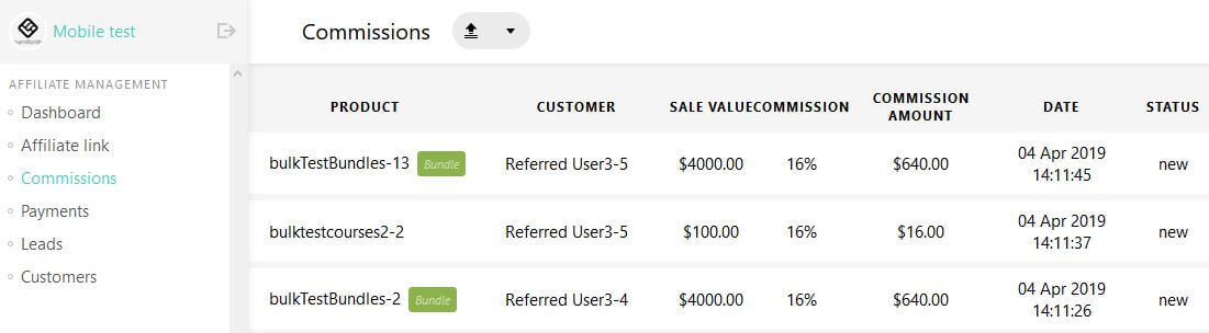 affiliate transparency