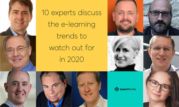 Experts talking about elearning trends in 2020