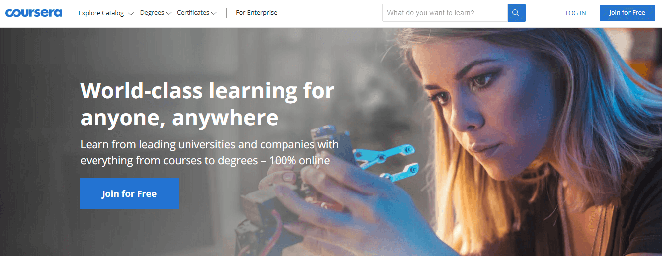 Coursera Screenshot