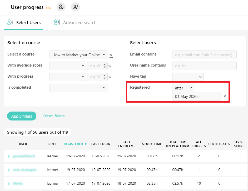 registration example