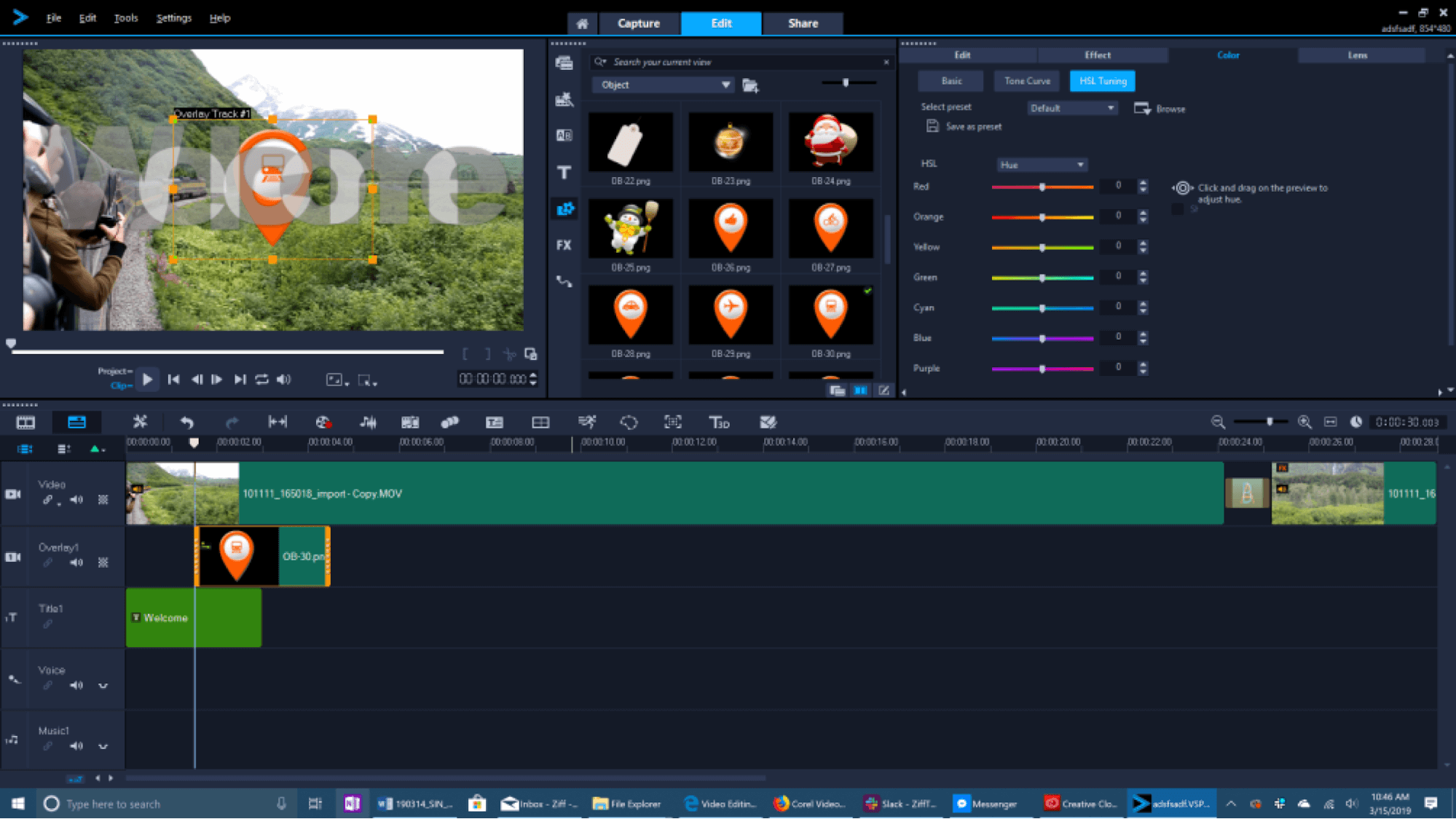 Corel VideoStudio Screenshot