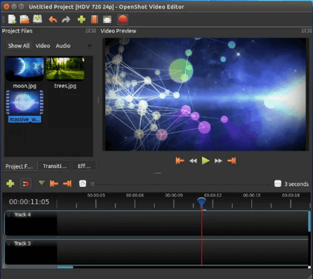 OpenShot Screenshot
