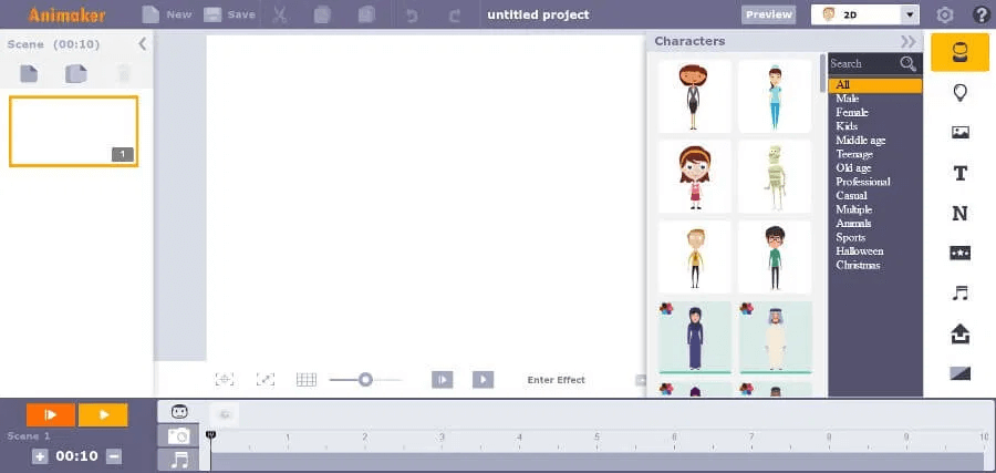 Animaker Screenshot