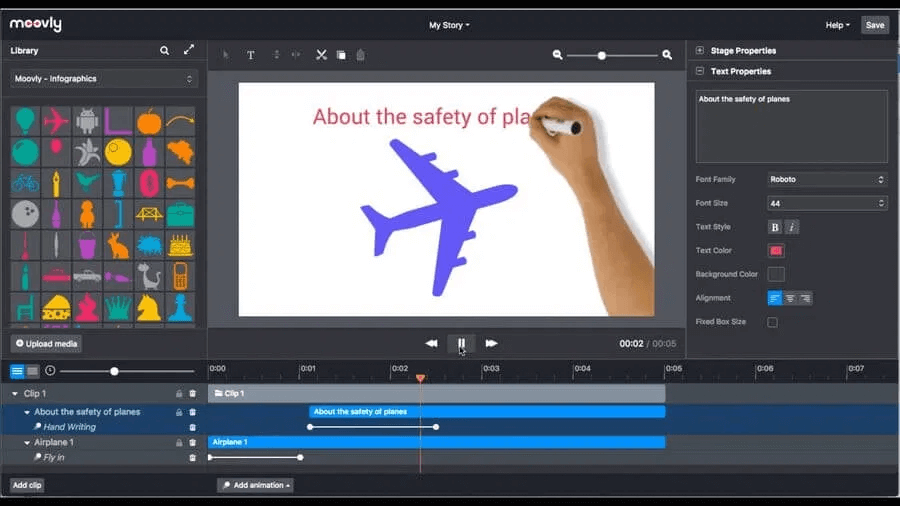 Moovly Screenshot