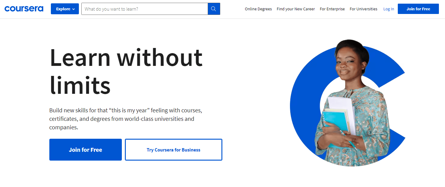 screenshot from coursera.org