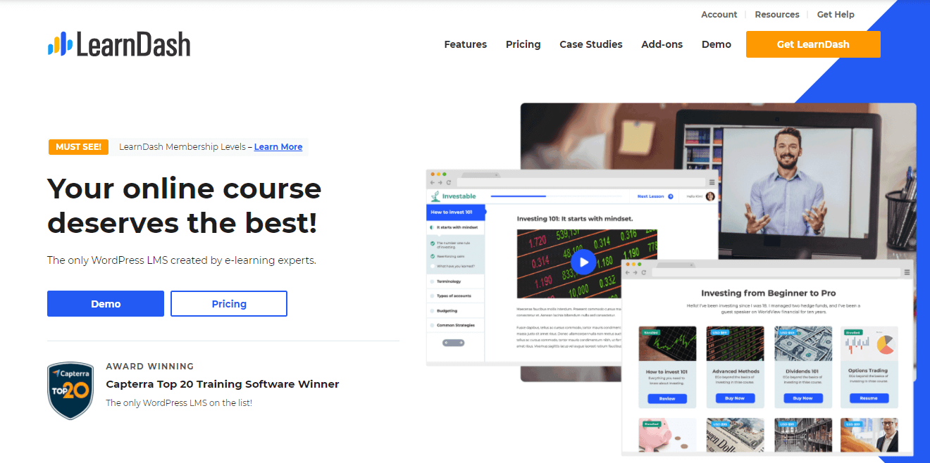 LearnDash screenshot