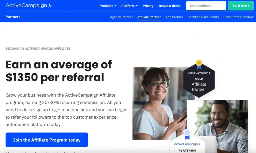ActiveCampaign affiliate marketing