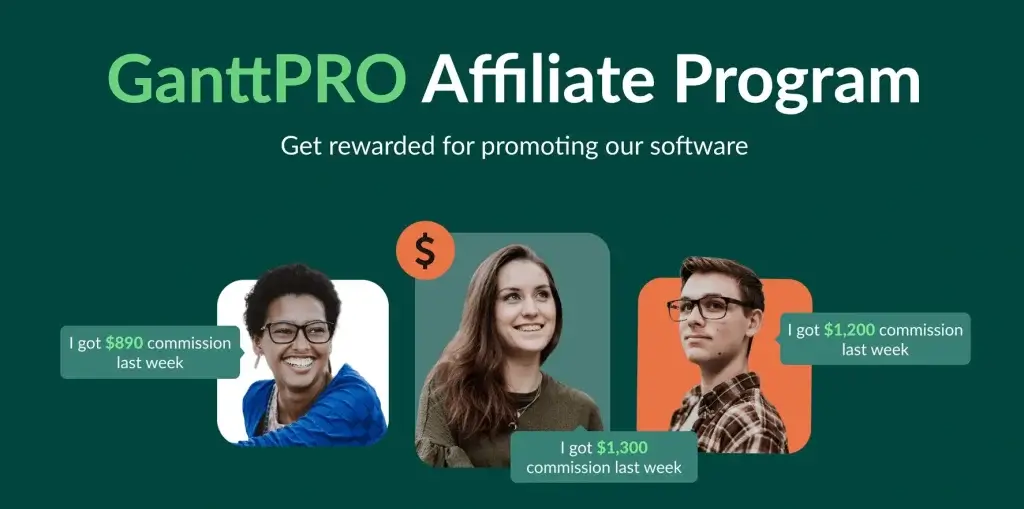 GanttPRO affiliate marketing