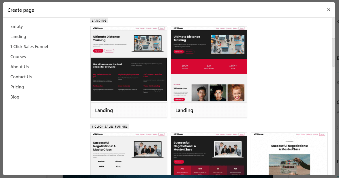How To Create an eLearning Website with Templates & Examples ...