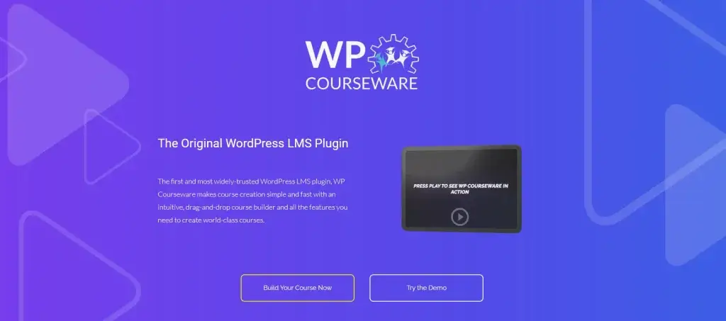 WP Courseware - website screenshot