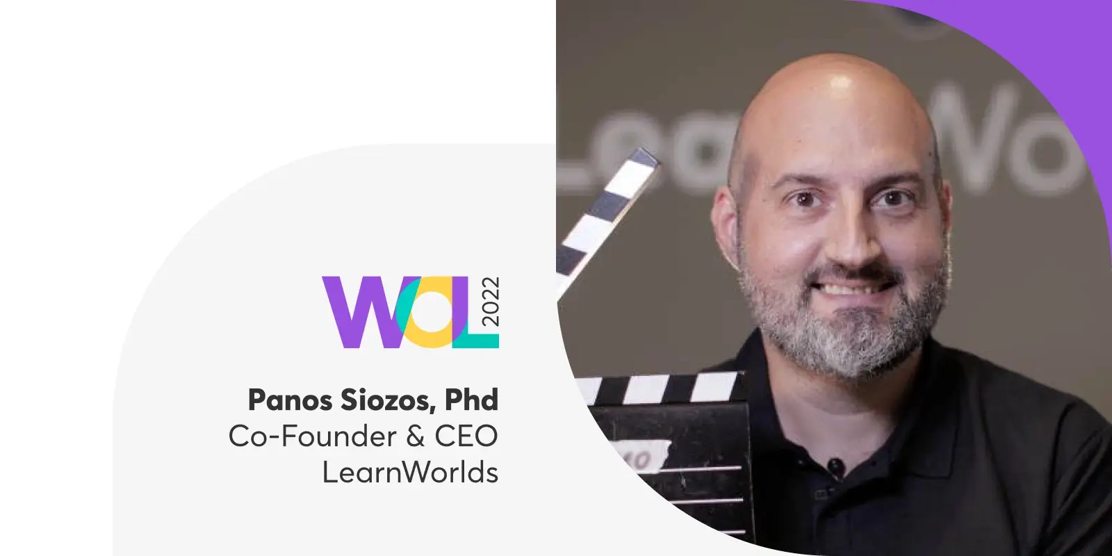Panos Siozos WOL2022 LearnWorlds