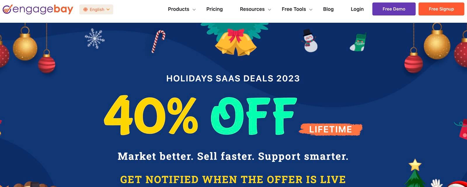 Passion for Savings is a website that features coupons and online deals and shares money-saving tips. For last year’s Black Friday campaign, the company featured a hero image showing that the sales season is officially here. Intending to lead people to check out the Black Friday deals, a CTA button takes them directly to the main page of interest. Right below the main hero section, you can see a section divider, a clear headline that directs site visitors to two other pages – Best Black Friday Deals and Black Friday Alerts. It does so without disturbing the flow of the copy or impeding other key elements on the page. The Black Friday Alerts are used as a great lead magnet for those who want to opt-in to stay up to date with upcoming deals. It’s also effective because it doesn’t ask people for many details – just their first name and email address. Overall, this landing page is clean and has lots of white space that gives it a proper structure.