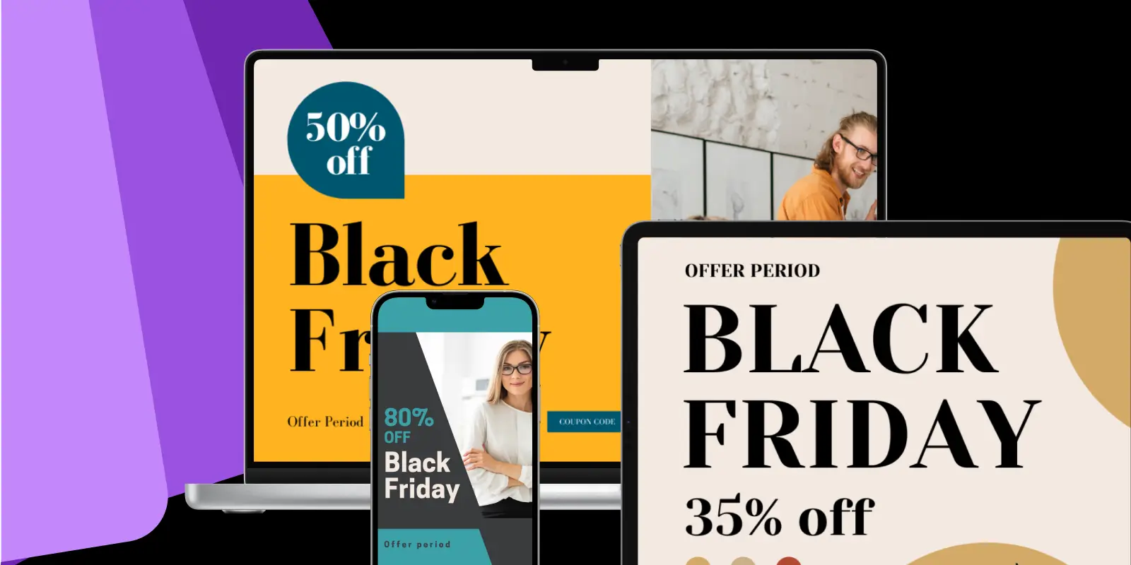 Black Friday Landing Page Examples and top performing landing pages.