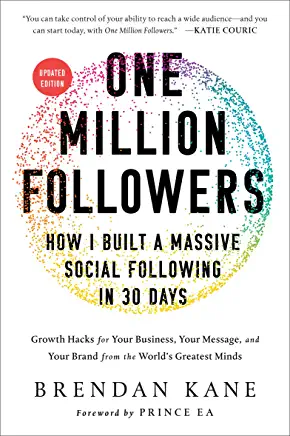 One Million Followers: How I Built a Massive Social Following in 30 Days_book cover