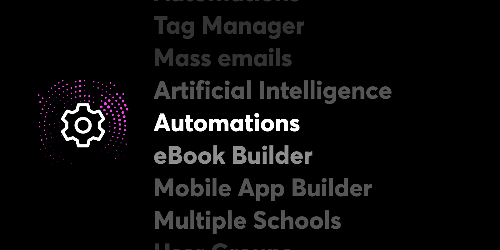 Automations LearnWorlds feature