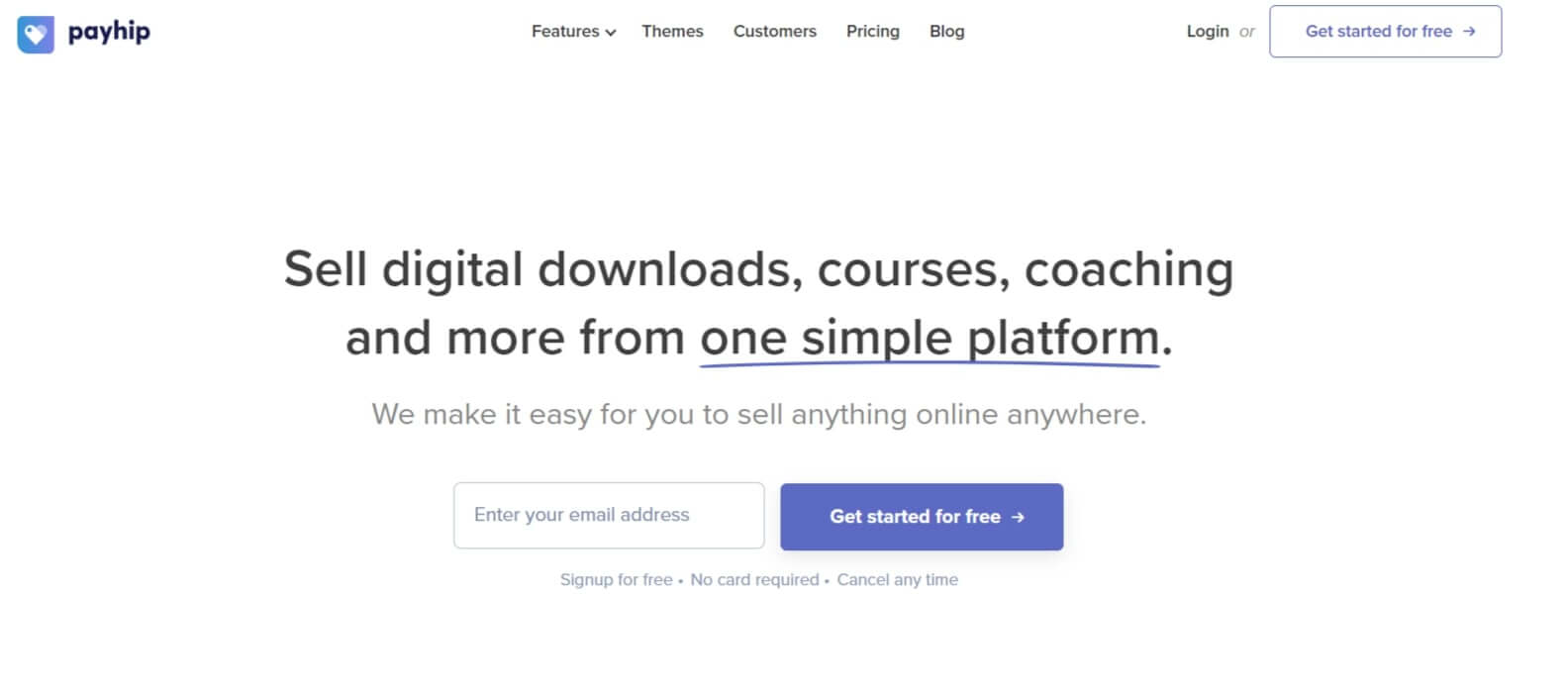 Payhip-platform-screenshot