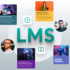A visual showing the word 'LMS' and smaller images with people and other elements circling it.