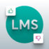 A visual showing the word 'LMS' in the middle inside a green coloured circle and a thumbs up and a thumbs down icons around it.