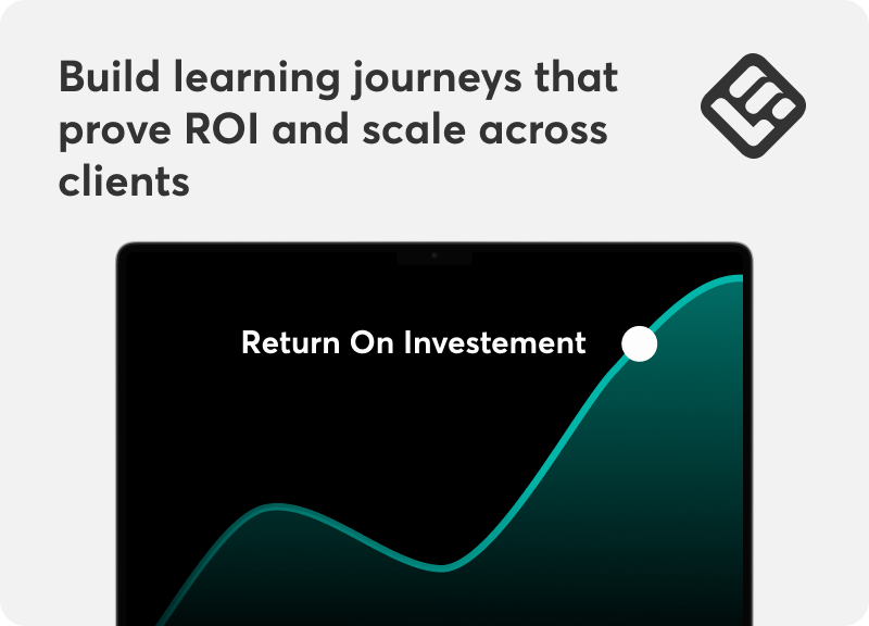 An image showing a black and green laptop screen that writes Return on investment.