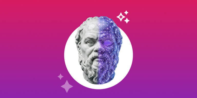 An image of the Greek philosopher Socrates