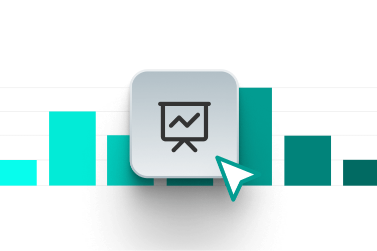 A bar chart illustrating learner engagement.