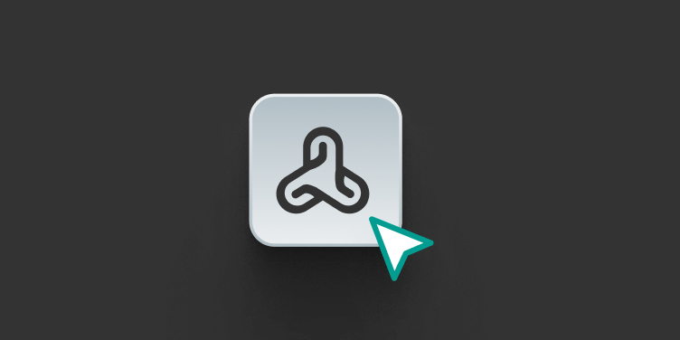 API & webhooks icon (three connected nodes) shown above the text ‘API & webhooks for fully custom workflows.