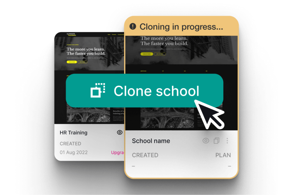 clone school