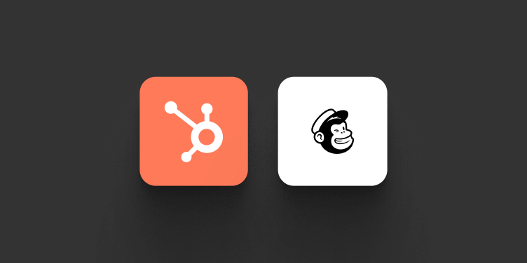 Integration dashboard connecting SSO, HubSpot CRM, and email platforms