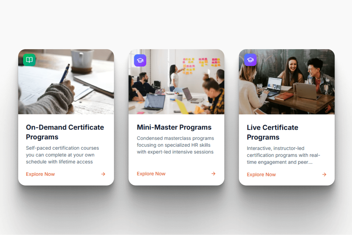 Hacking HR's certificate programs