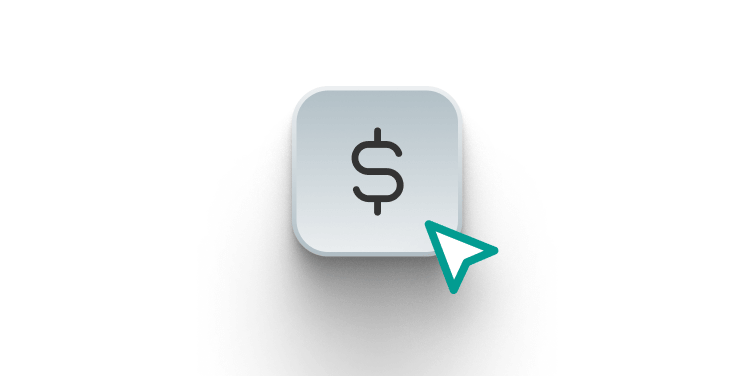 Illustration representing selling or monetizing digital courses