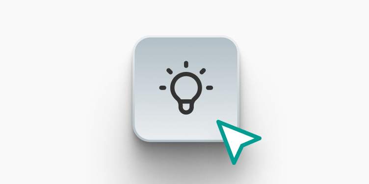 Idea icon representing interactive and engaging live learning experiences.