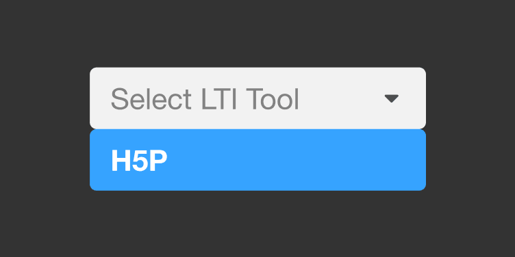 Icon showing external learning tools embedded as LTI activities inside courses