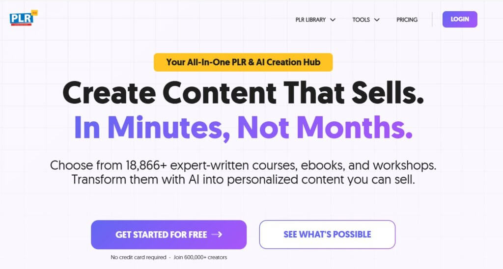 A screenhshot featuring PLR me website.