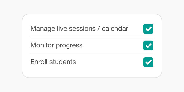 list of tasks