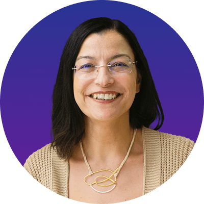 Photo of Lia Provelengiou, Director of Customer Success at LearnWorlds.