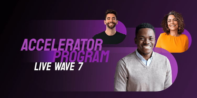 Accelerator Program Live 7 event promoting LearnWorlds creator training