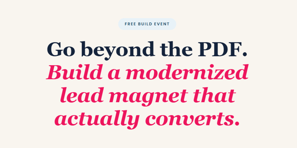 Webinar about creating modern interactive PDFs