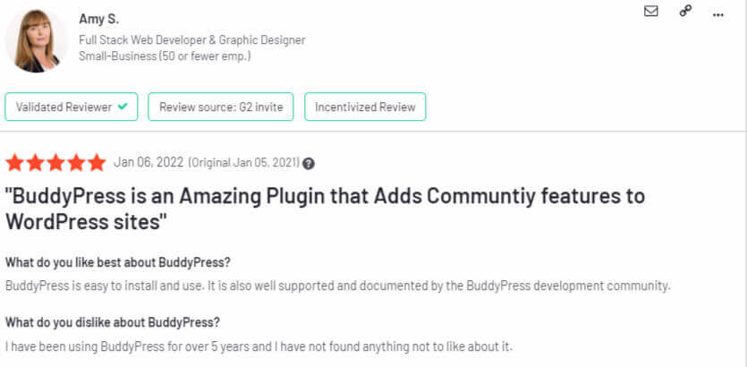 BuddyPress G2 review