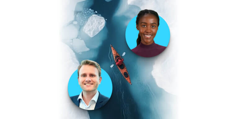 An image showing the Global Surgery Foundation team Sebastian Hofbauer and Cindy Moige.