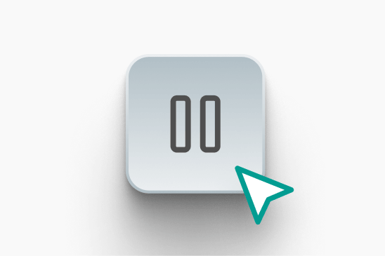 Icono del symbol de pausa