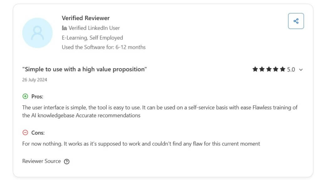 Swarm Capterra review
