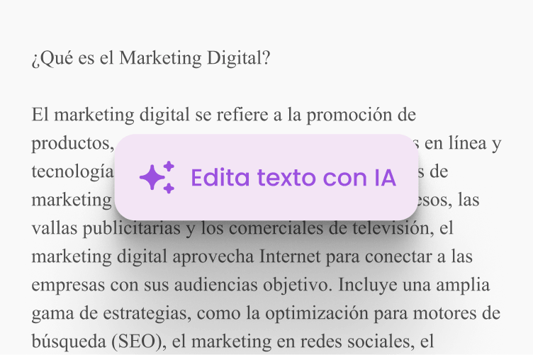 Edición de una lección con la IA de LearnWorlds.